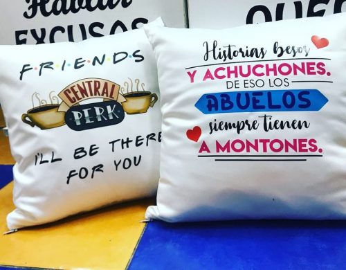 Cojines personalizados